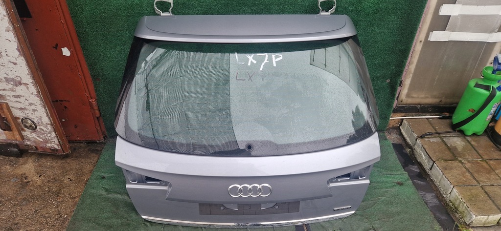 фото №14, Audi a6 c7 lx7p кришка багажника задня kombi спойлер