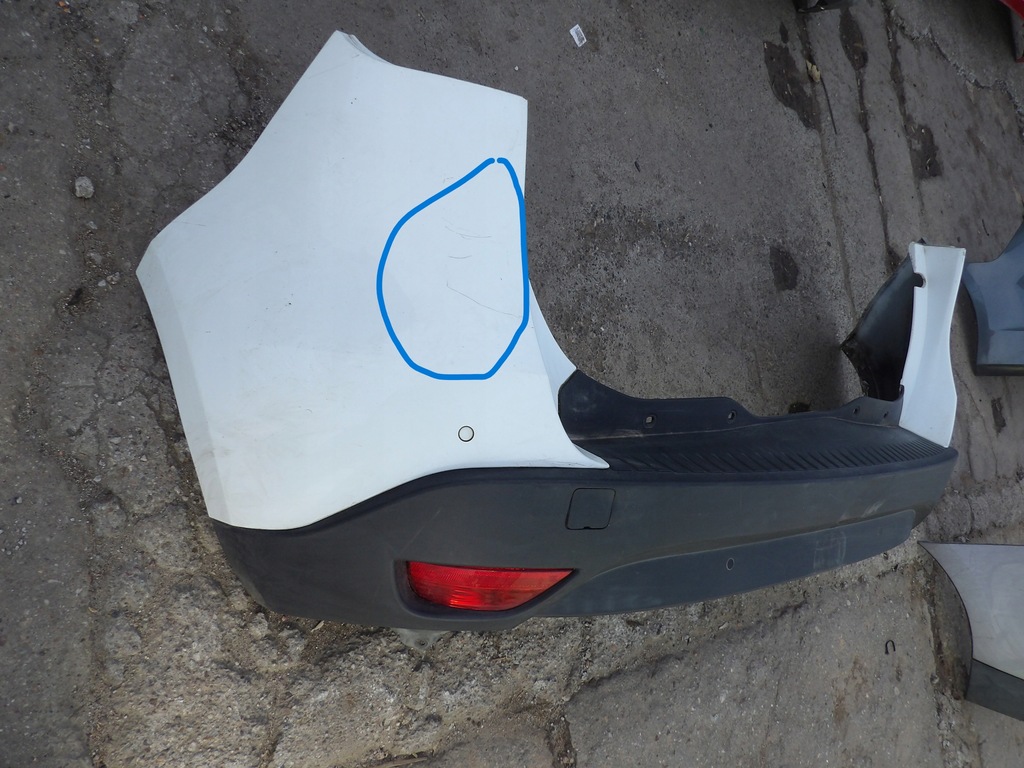 фото №3, Бампер задня 4pdc renault scenic iii 3