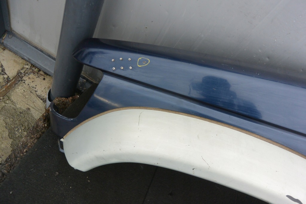 фото №5, Mitsubishi pajero ii крыло левый перед bdb