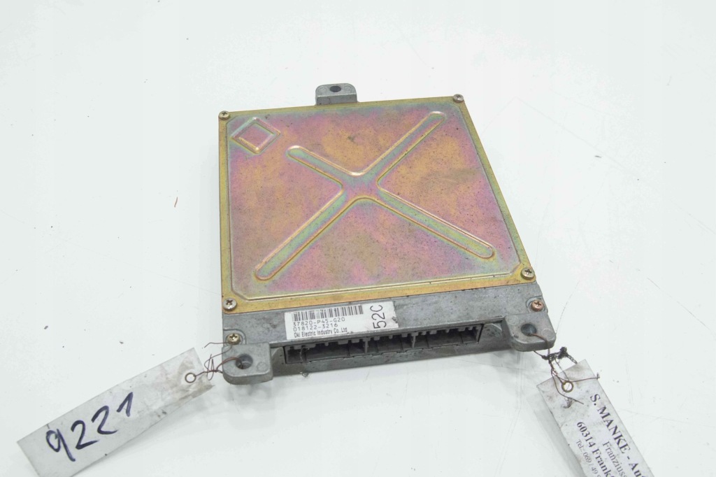 фото №1, Бортовой компьютер двигателя honda 37820-p45-g20 52c