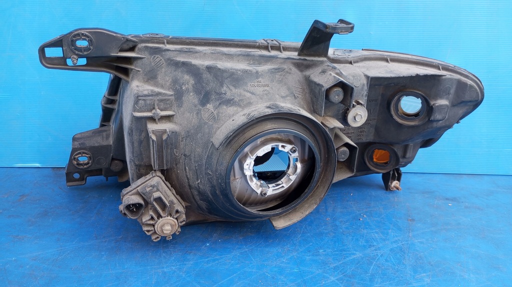 фото №8, Лампа фара правый перед eu 100-87420 mitsubishi pajero iii 2000-2006