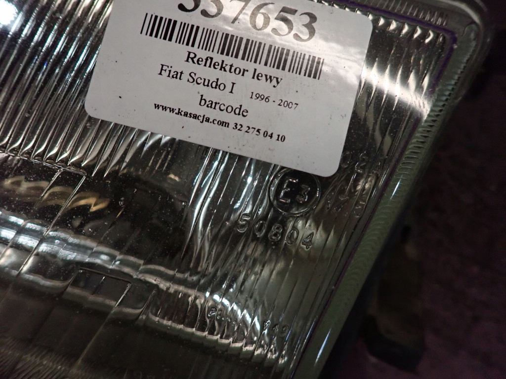 фото №9, Fiat scudo i 96-07 лампа фара левый 1474268080