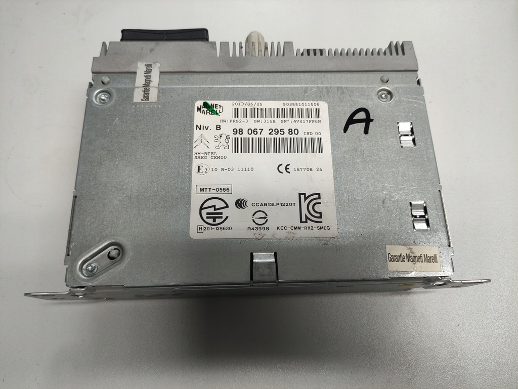 фото №1, Peugeot 208 2008 lift радіо заводський 9822729780