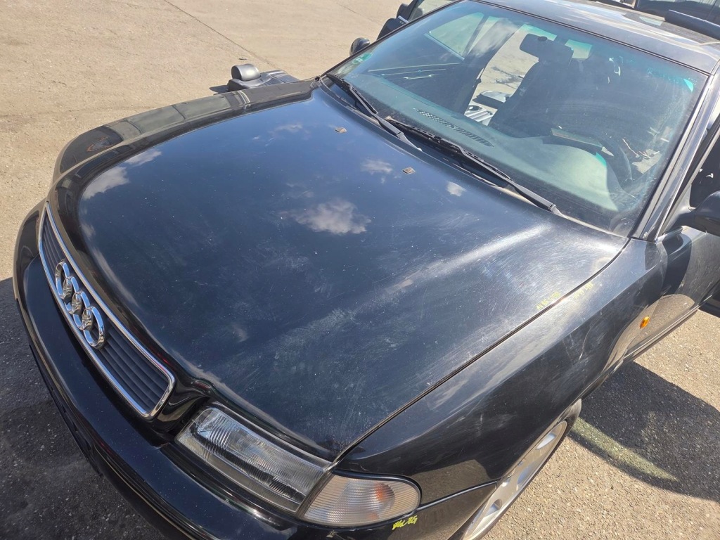 Купить Audi a4 b5 96- капот крышка двигателя с решётка код лакокрасочного покрытия ly9b