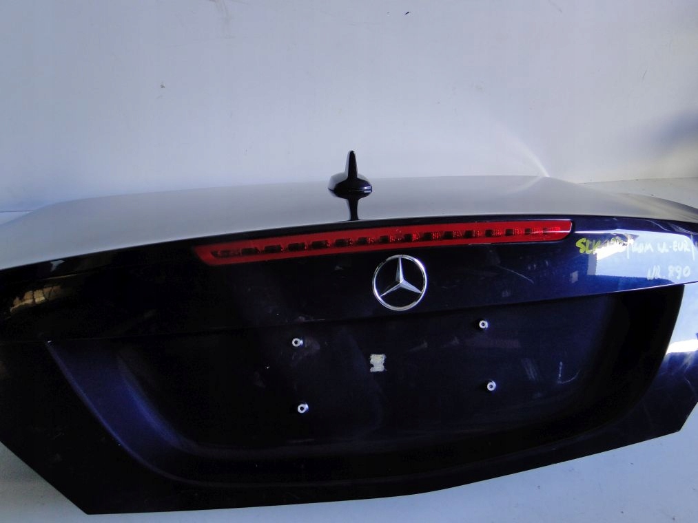 фото №10, Mercedes slk 172 бампер amg крышка багажника с антенна лампа