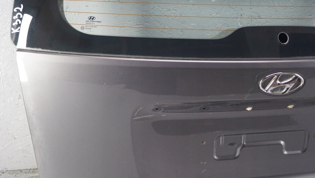 фото №8, Крышка багажника багажника задняя hyundai i30 i kombi 9a