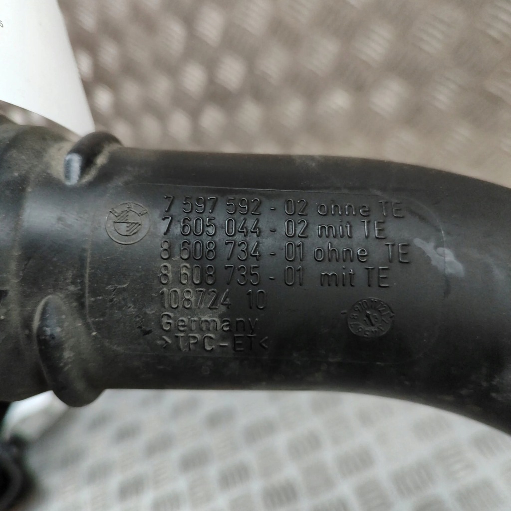 фото №7, Bmw 3 gt f34 2013 wąż / труба интеркулер