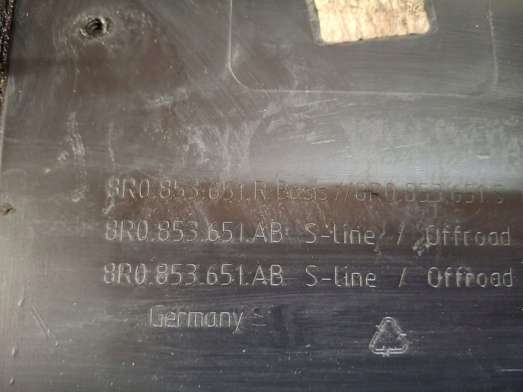 фото №8, Решітка радіатора решітка радіатора audi q5 i lift s-line 2012r-