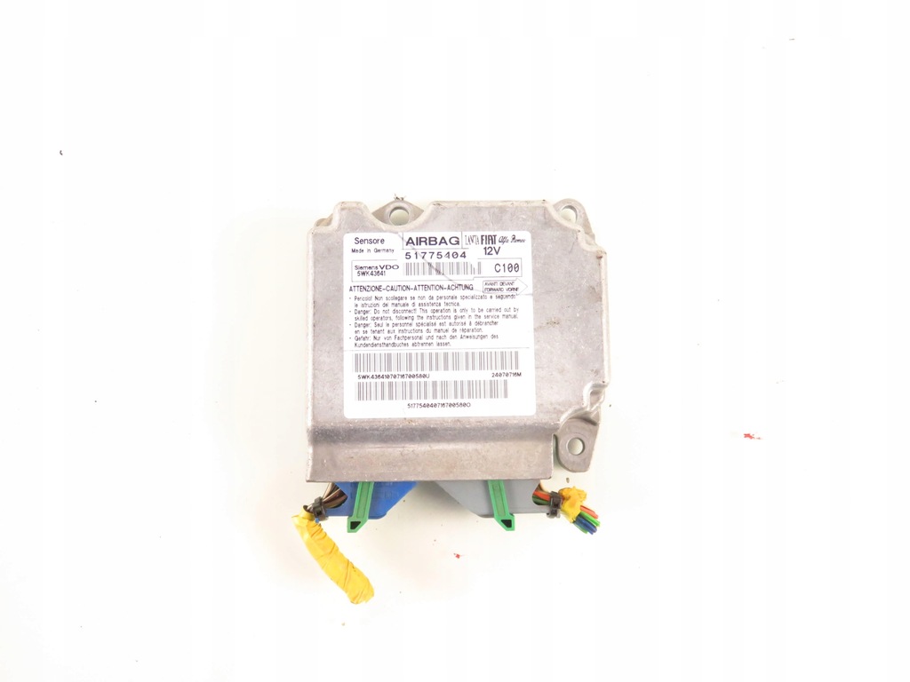 фото №6, Модуль подушка безопасности fiat bravo ii 51775404