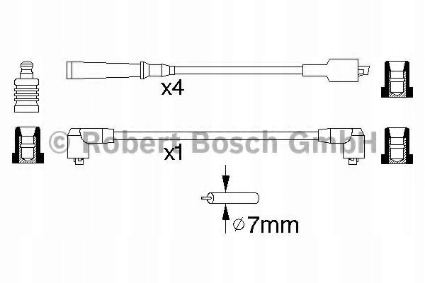 фото №8, Набір трубопровід запалювання bosch 986 356 773