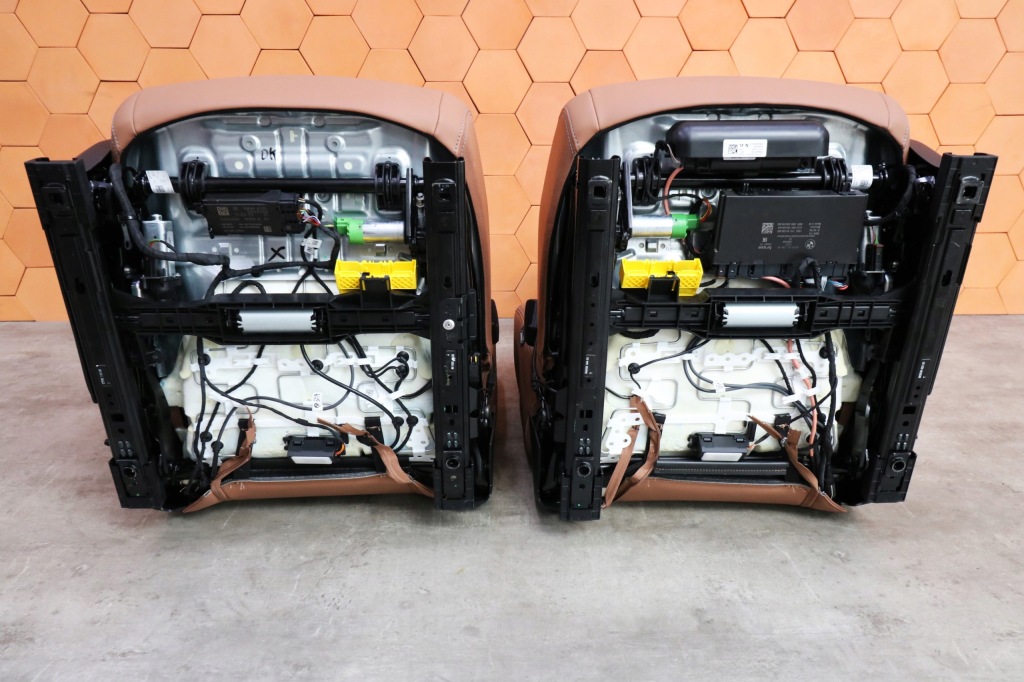 фото №14, Mini u25 countryman салон сидіння заднє сидіння обшивки тунель jcw vescin коричневий