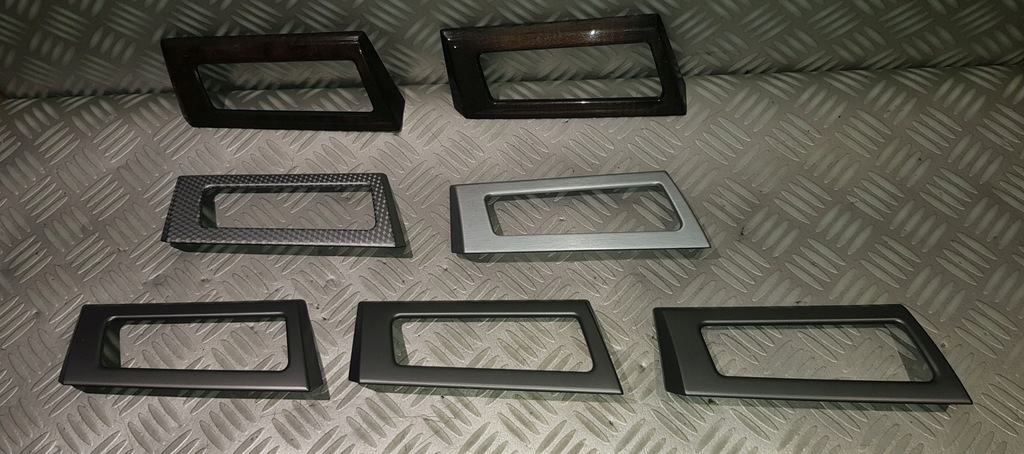 фото №13, Bmw 5 e60 e61 молдинг декоративная dekor левый обдув панели topola braun 7063137