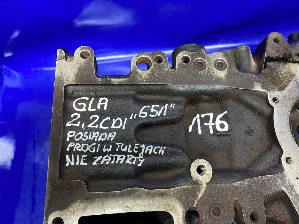 фото №16, Блок двигуна mercedes gla cla w176 w246 2.2 cdi 651 r6510111201