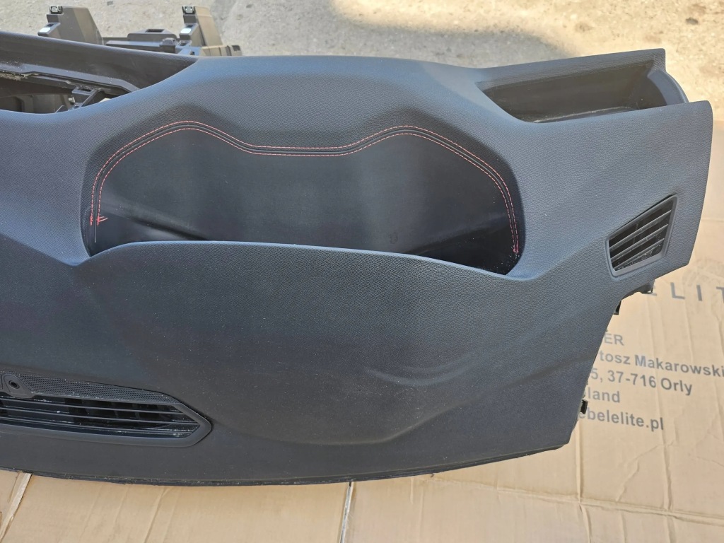 фото №9, Peugeot 308 ii t9 gt панель приладів приладова консоль панель приладів подушки безпеки czerwona nić