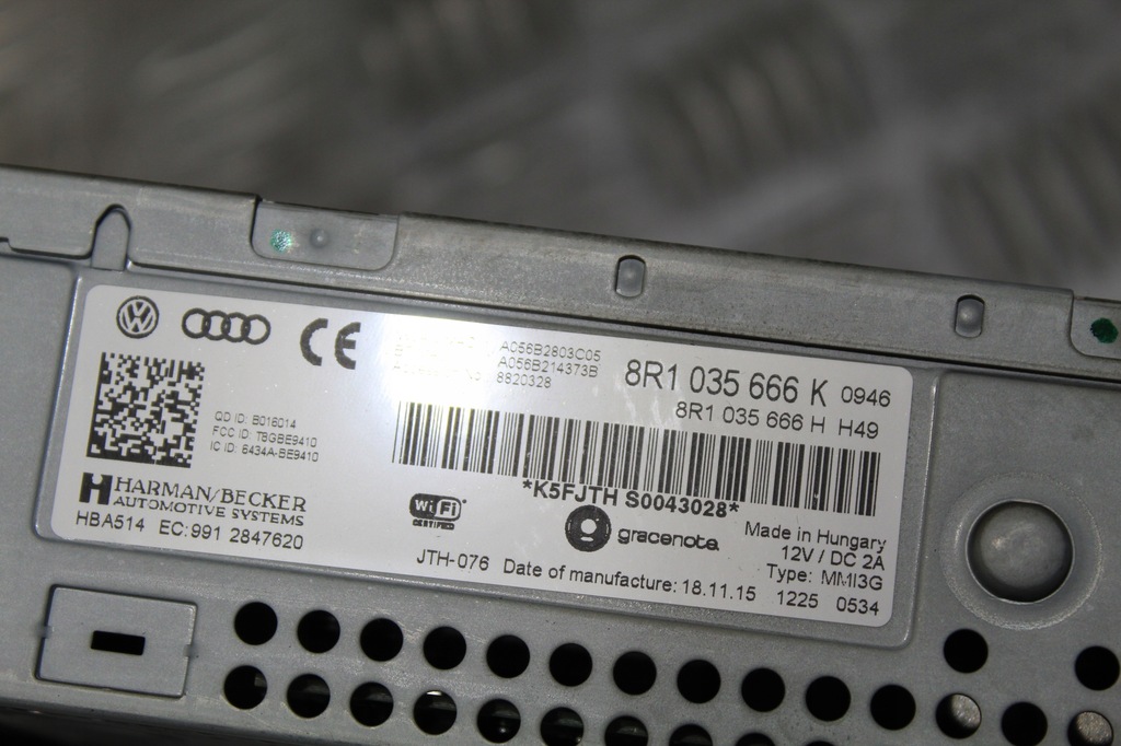 фото №11, Навігація navi audi a5 8t 8t0 lift 8r0919604a