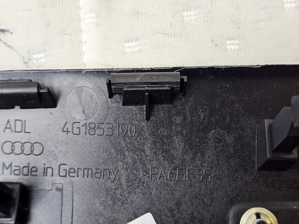 фото №9, Молдинг dekor защита консоли панели audi a6 c7 4g 4g1853190 alu алюминий