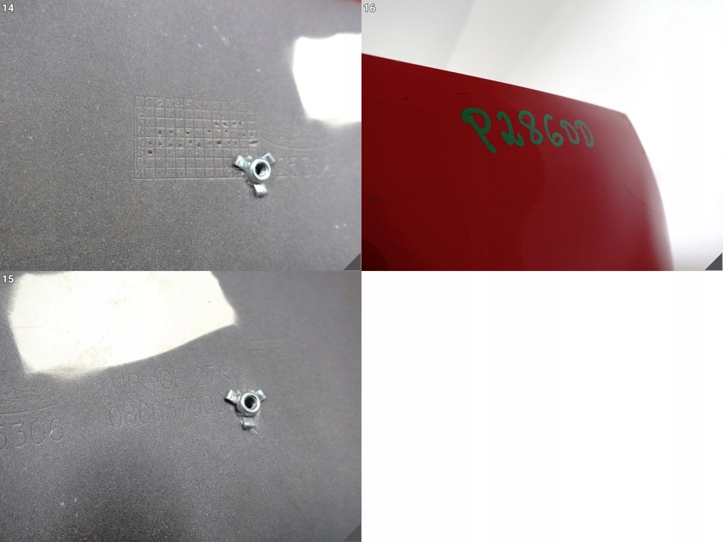 фото №12, Ferrari 488 gtb spider f142 15-19 бампер бампер задня 086637900 4xpdc