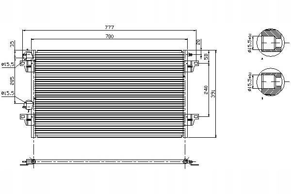 фото №2, Nissens 94856 конденсатор, кондиционер