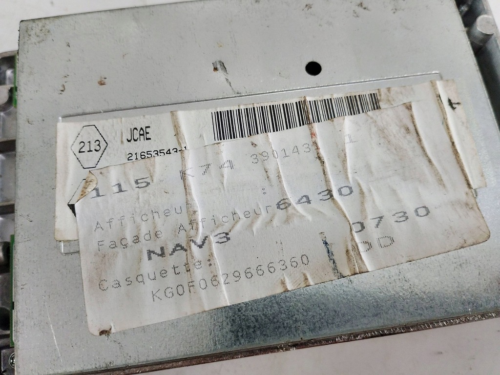 фото №7, Renault экран дисплей 8200001376b 21653543-1 europa