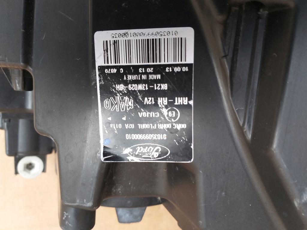 фото №5, Ford transit turneo custom лампа перед правая