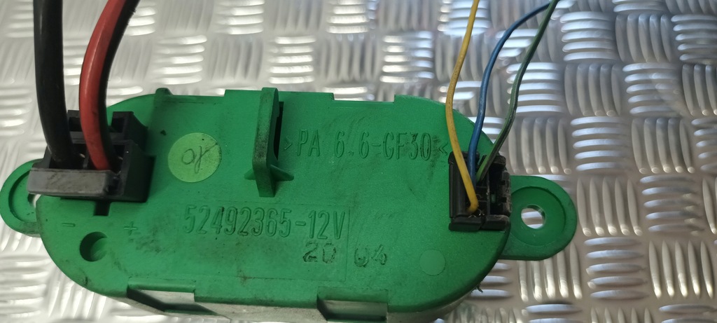 фото №3, Резистор резистор вентилятор renault espace 4 eu. 52492365