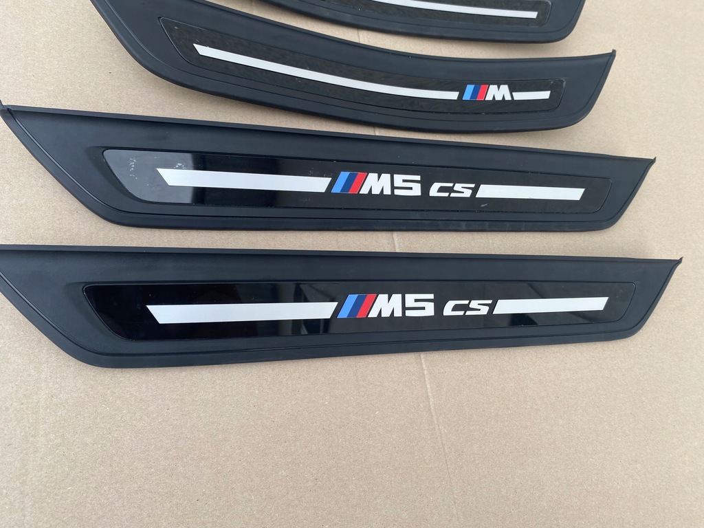 фото №6, Молдинг защита dekor порог m5 f90 cs m-power комплект накладки пороговые