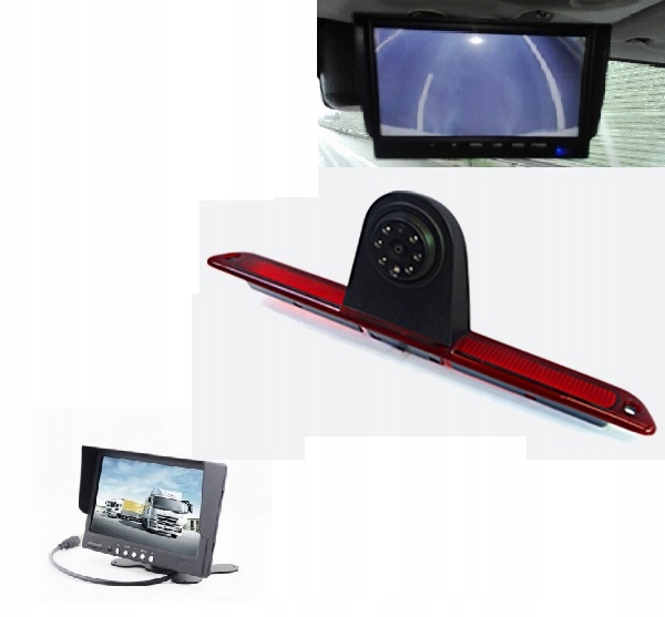 фото №1, Камера заднего вида sprinter 910 sony ccd profesjonalny система с монитор 7"