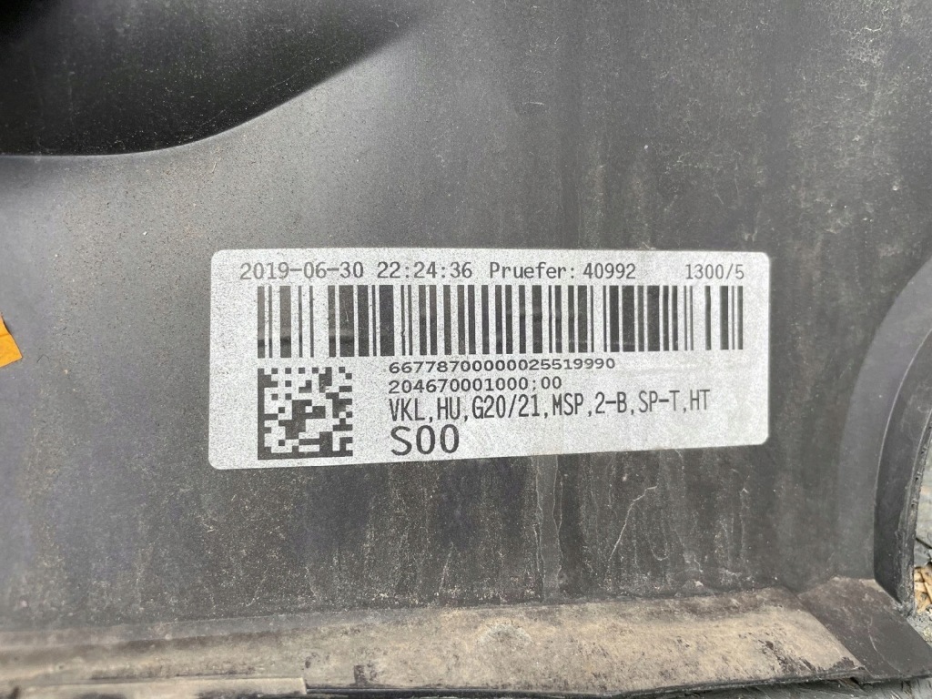 фото №9, Bmw seria 3 g20 m-pakiet бампер задняя задний 51128069387