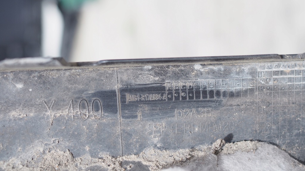 фото №10, Спойлер накладка бампера задняя ford c-max mk2 2010-2015