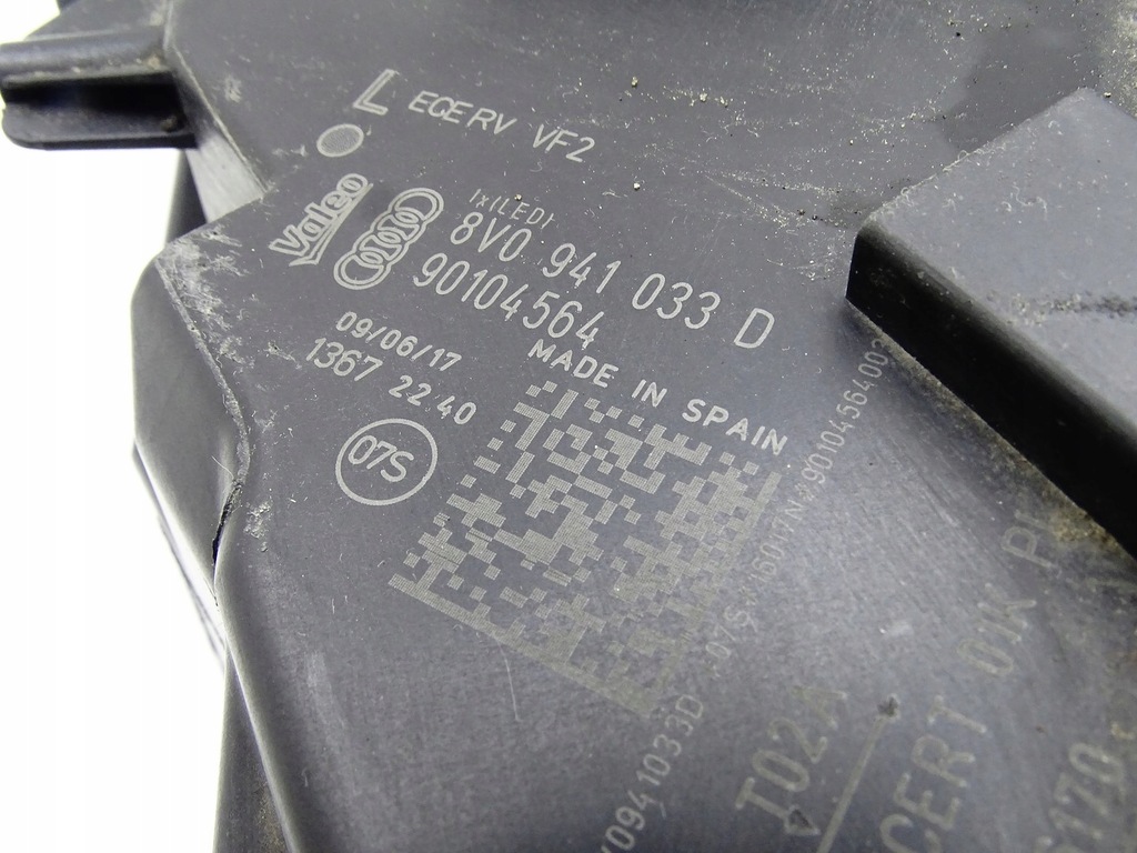 фото №11, Фара лампа лівий перед ліва передня audi a3 8v lift 8v0941033d