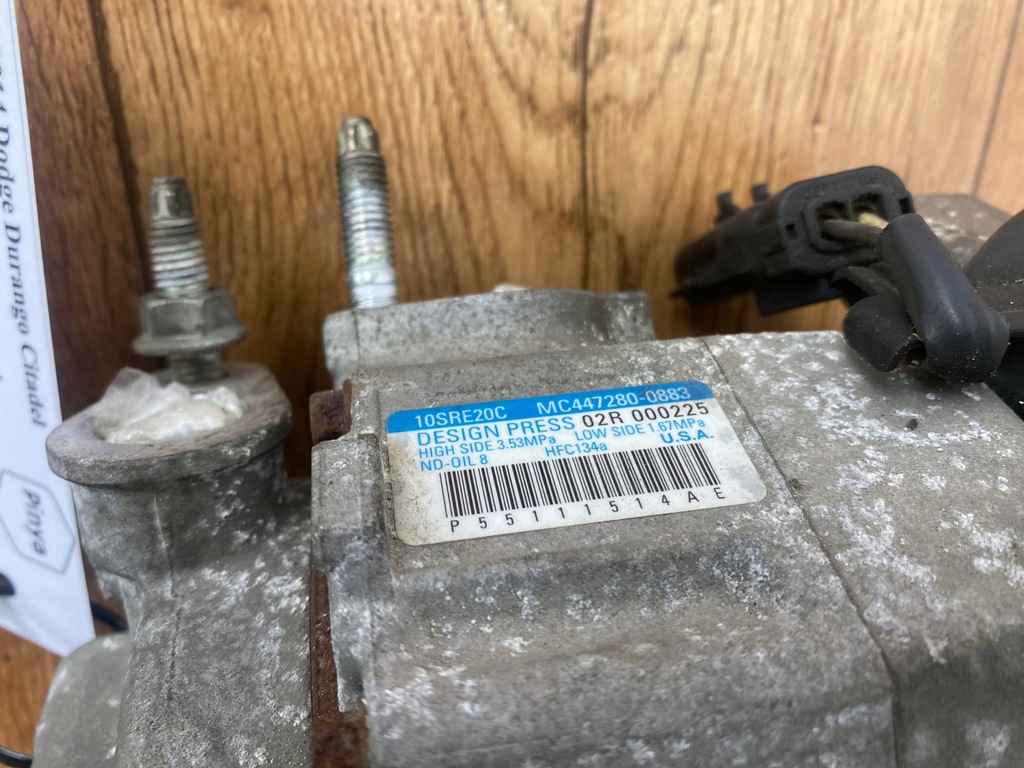 фото №10, Компресор кондиціонера 5.7 dodge durango 2014+ usa