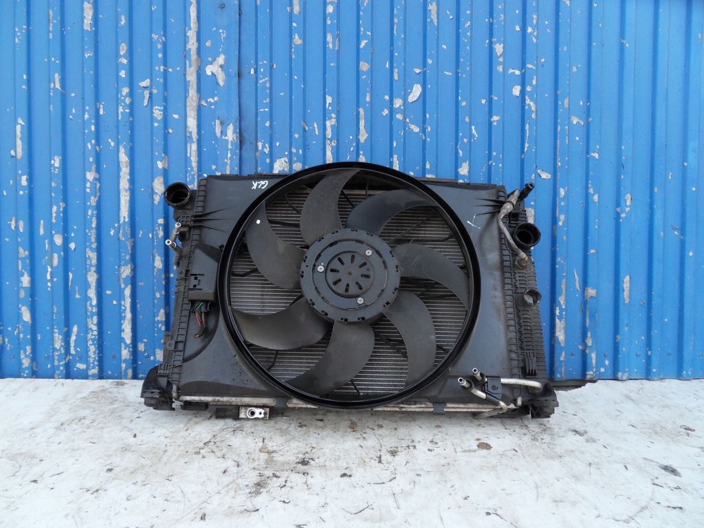 фото №11, Mercedes glk x204 08-12 3.0 cdi комплект радиатор радиатор вентилятор