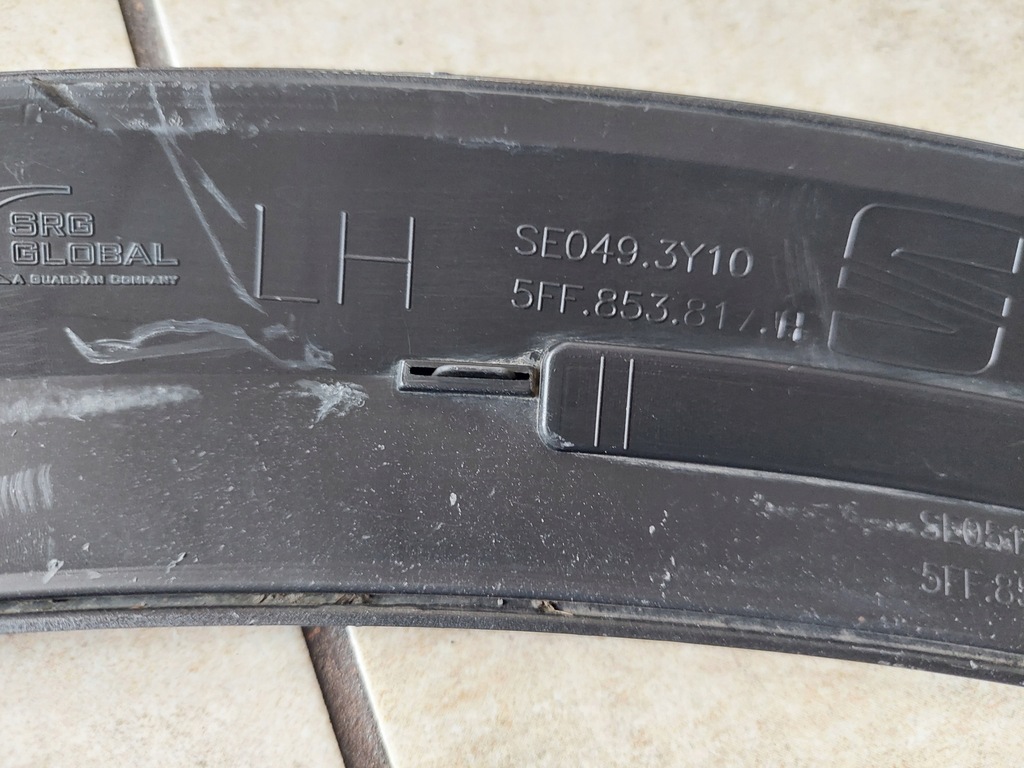 фото №12, Молдинг крыла - левый задняя - seat cupra formentor