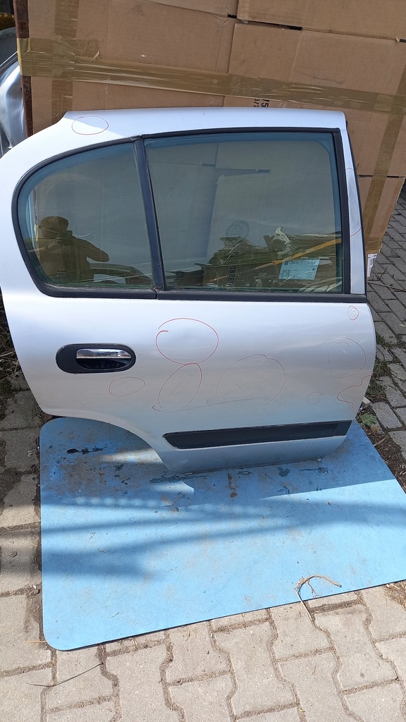 фото №1, Дверь задняя задние правое nissan almera 00r hb
