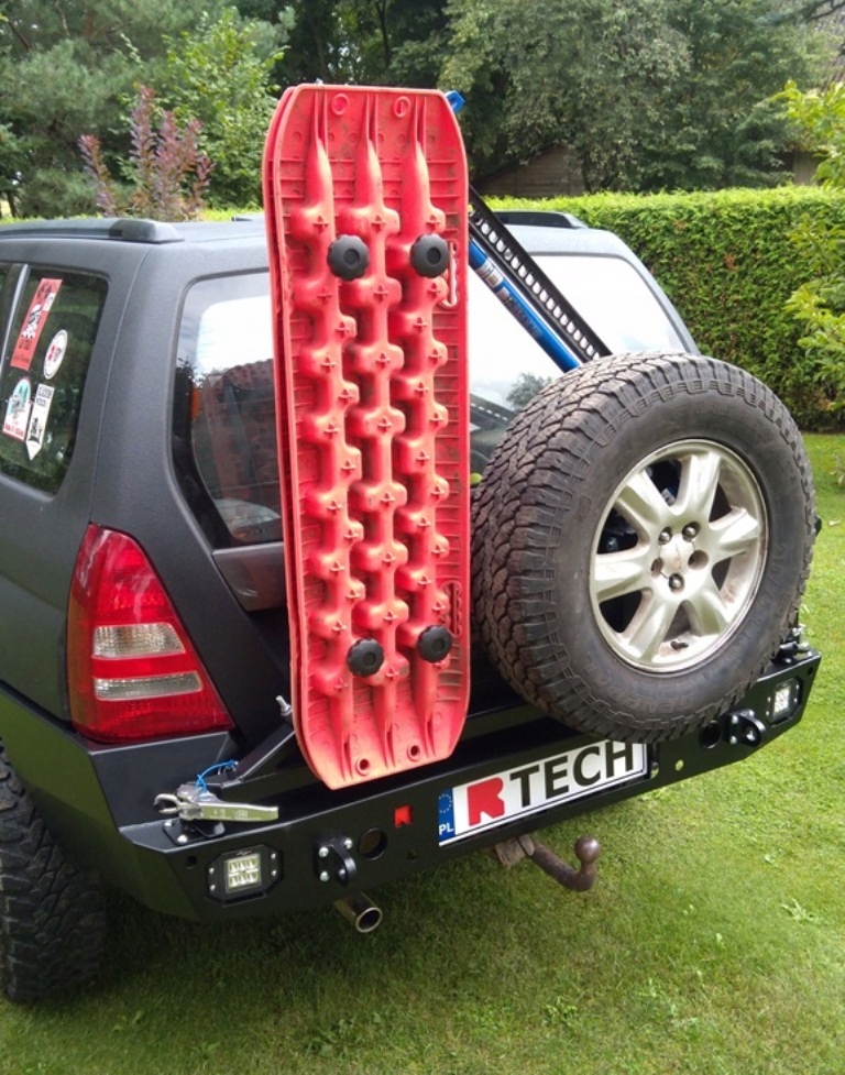 фото №11, Subaru forester sg бампер стальной задняя задний rtech