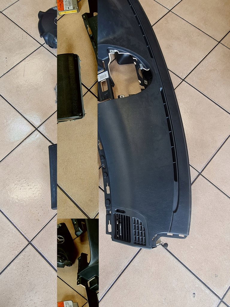 фото №12, Панель приладів панель приладів натягувачі ремені mercedes w211 lift