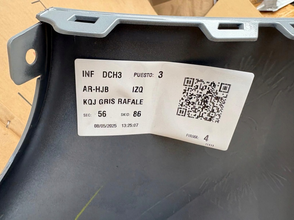 фото №11, Renault captur ii iii e-tech lift бампер задняя задний kqj gris rafale