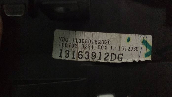 фото №8, Лічильник opel meriva a 1,7 dti 13163912dg