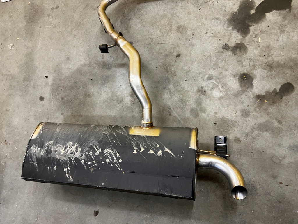 фото №7, Труба выхлопная выхлоп гаситель конечный renault espace vi