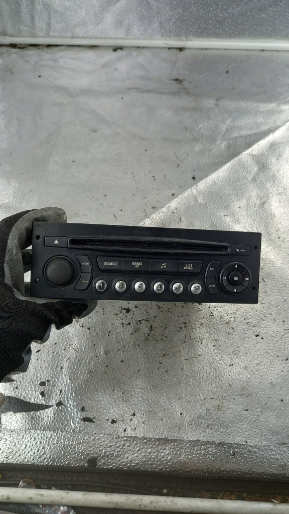 фото №1, Радіо citroen c3 1.4hdi 05r hb 96537894xt00