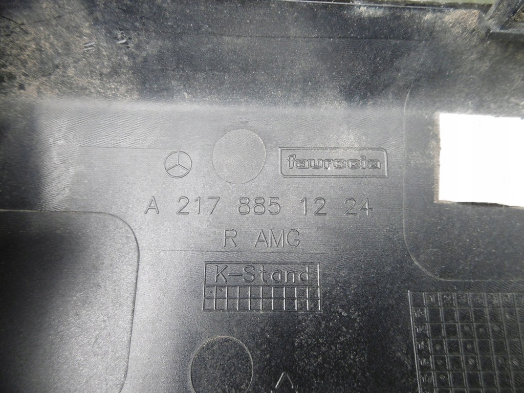 фото №7, Mercedes-benz w217 c217 amg заглушка молдинг бампера правий задня a2178851224