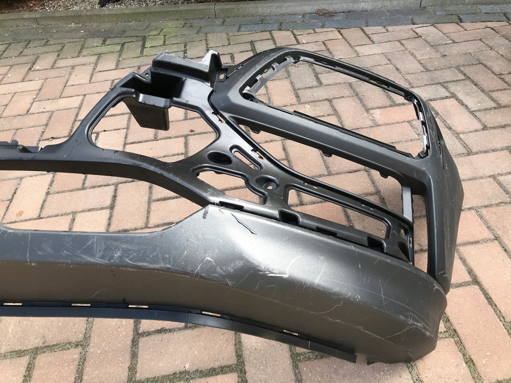 фото №6, Hyundai kona 2017- 17- бампер передний перед dół