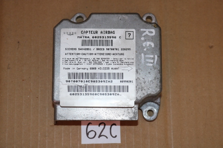 фото №1, Renault espace iii датчик модуль подушка безопасности подушка воздушная 6025313596c
