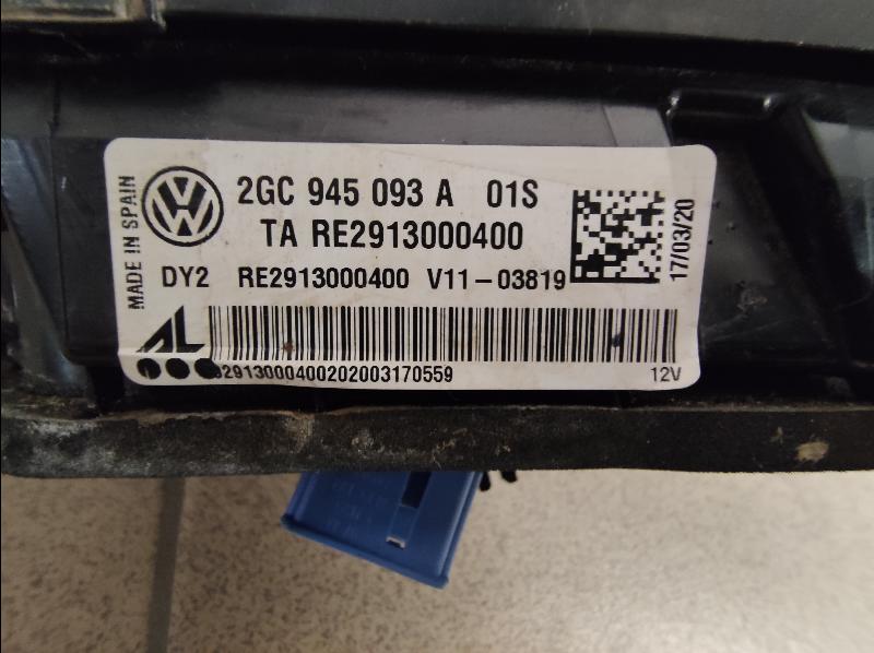 фото №7, Лампа задняя задняя vw t-roc cabrio 2gc945093a