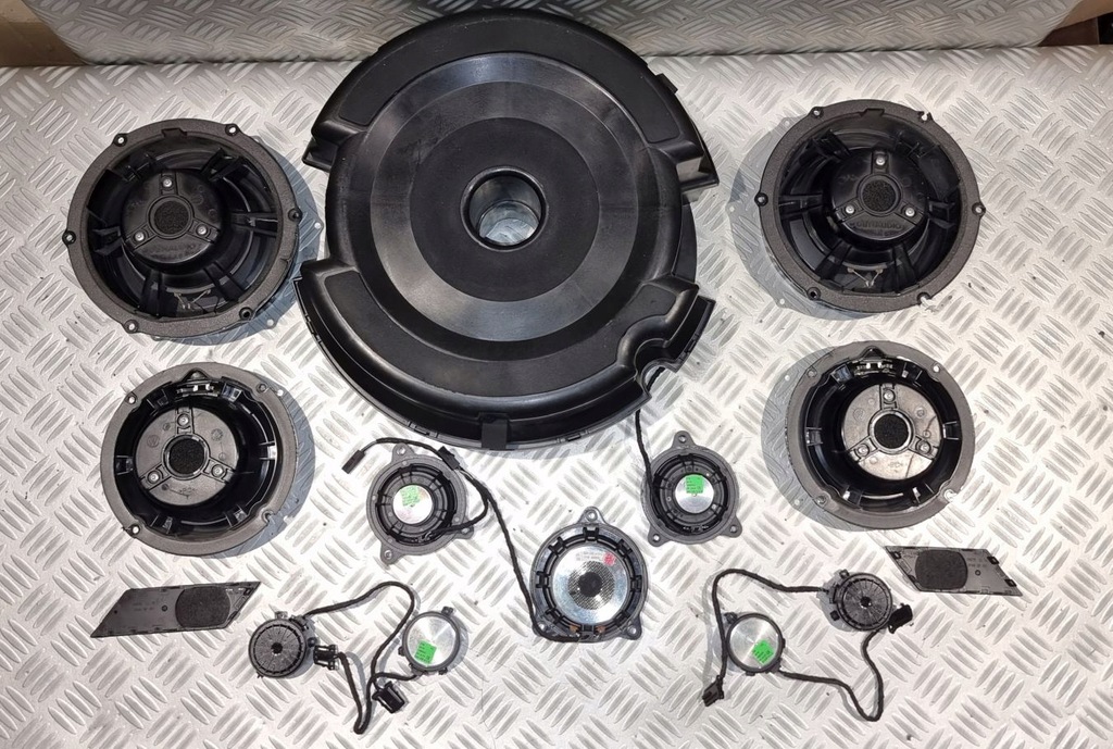 фото №12, Vw arteon 3g8 динамики аудиосистема dynaudio динамик набор труба комплект