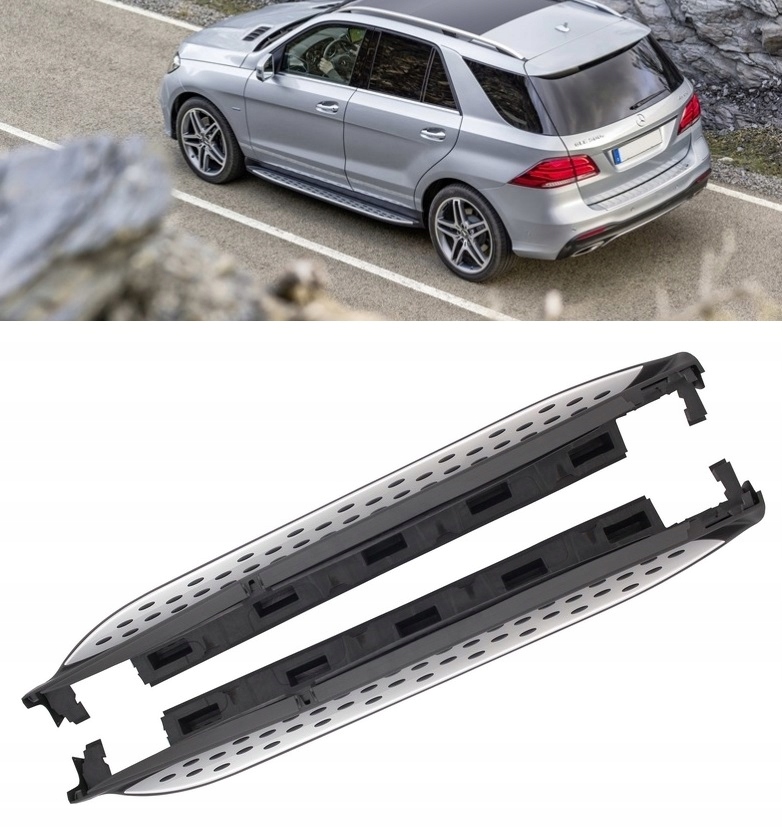 фото №1, Пороги пороговые mercedes gle w166 2015-2018