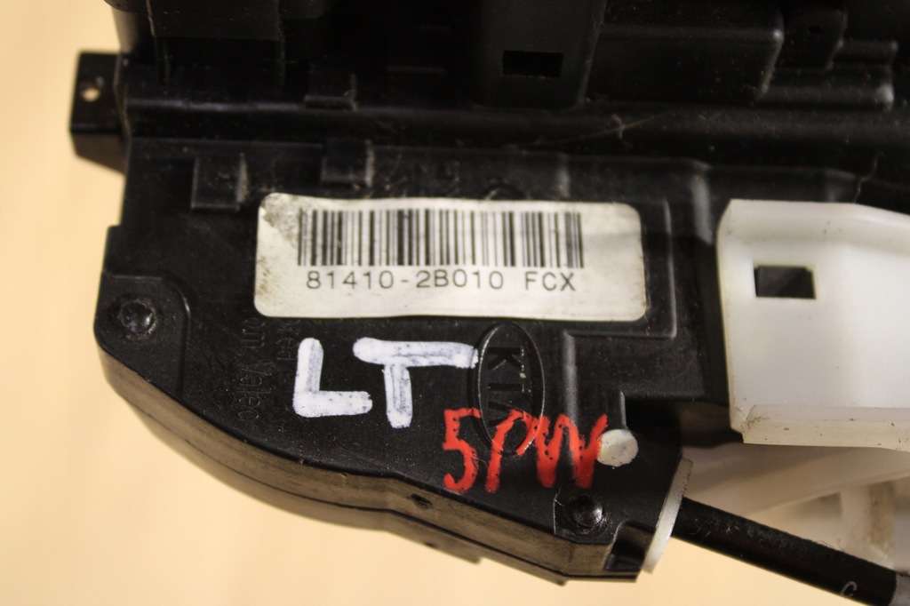 фото №6, Замок двері лівий задня 5 pin hyundai santa fe ii