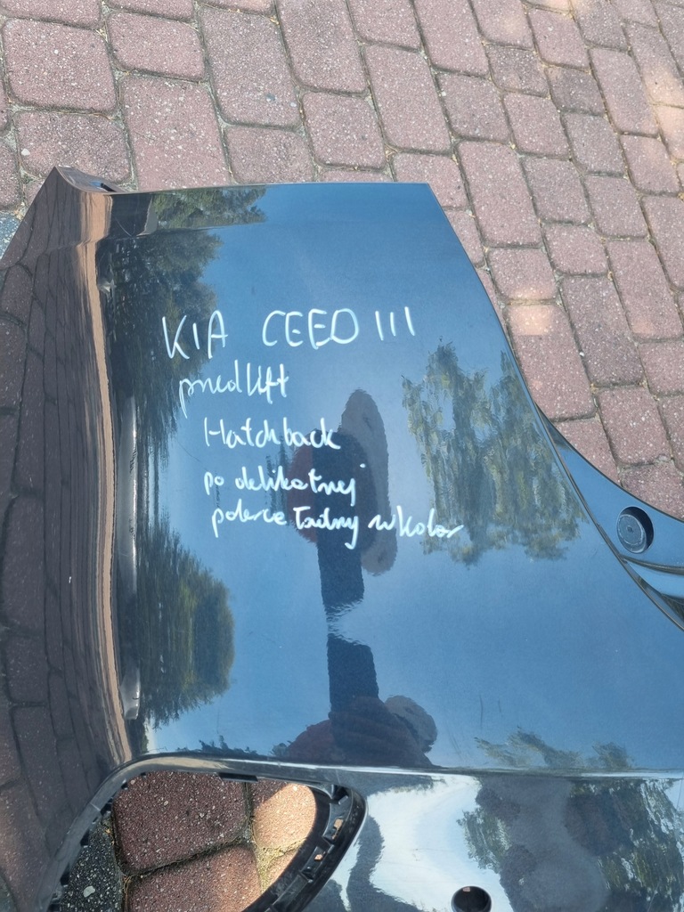 фото №8, Kia ceed iii 3 lift hb бампер задняя задний 4 pdc 86611-j7000