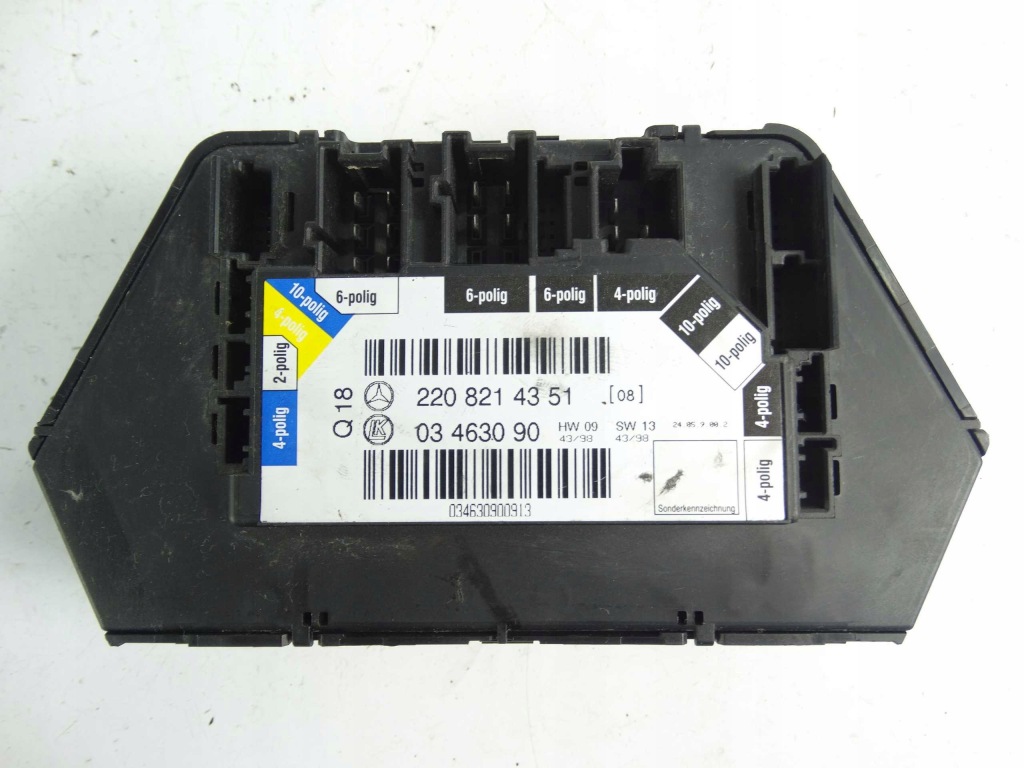 фото №1, Mercedes s klasa w220 панель сидіння лівий задня