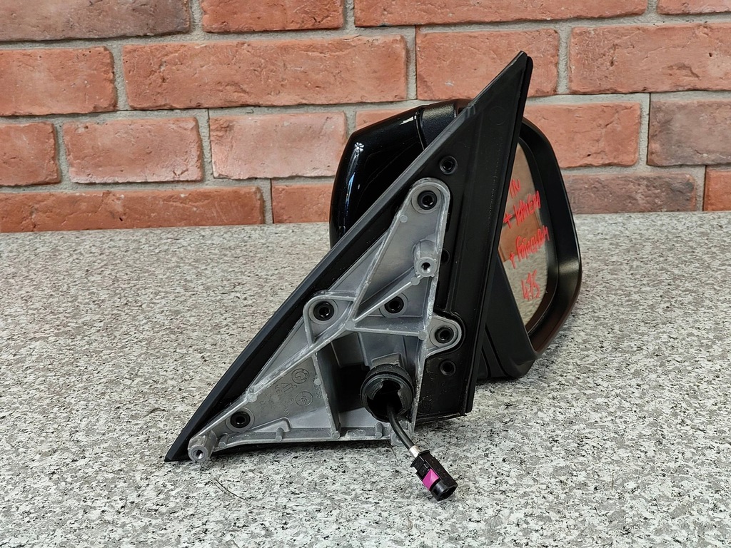 фото №11, Bmw x6 e71 дзеркало праве 3 pin фотохромний камера europa 475 black sapphire